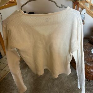 Brandy Melville Waffle long sleeve